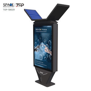 Caja de luz solar de publicidad al aire libre con pantalla de doble cara para promoción de Ciudad inteligente - Product Image 4
