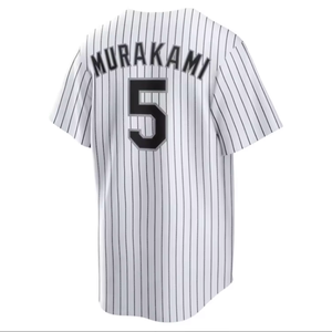 Maillots de baseball pour hommes Chicago 2026 – 5 Munetaka Murakami, 14 Konerko, 35 Thomas, 12 Montgomery – Maillots d'été de baseball USA brodés - Product Image 2