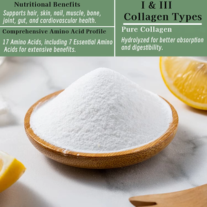 Poudre de Collagène Pur en Gros pour la Vente Directe Usine – Soutien Musculaire, Osseux et Articulaire avec Acides Aminés Essentiels - Product Image 2