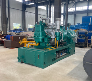 안정적인 전력 무소음 석탄 가스화 반응기 증기 터빈 발전소 모델 엔진 모터 펌프 PLC 원격 제어 220V 출력 - Product Image 5