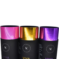 Boîte rigide cylindrique en carton haut de gamme personnalisée, doublée de plastique, pour emballage cosmétique d'huiles essentielles et de soins de la peau, impression à la feuille d'argent
