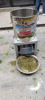 Mesin Pencacah Makanan Baja Anti Karat Grosir, Pemotong Rumput Listrik, Penghancur Sayuran Berdaun, Pencacah Pakan Ternak Kecil