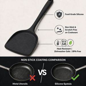LA 11 Piece <b>Silicone</b> Cooking Utensils Set Non Stick Heat Resistant Kitchen <b>Tools</b> With Hanging Holes Free Wholesale - Product Image 2