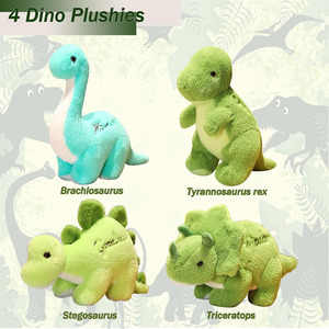 8687 Ventes Flash Super Douces Peluches Mignonnes de Personnages de Dessins Animés, Poupées Dinosaures en Peluche, Cadeaux d'Anniversaire et de Noël pour Enfants Garçons Filles - Product Image 4