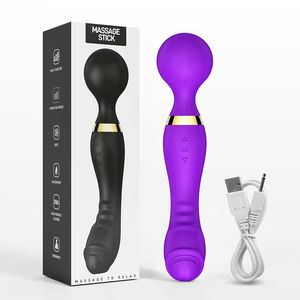 Kadınlar için 2 Motorlu Vajinal G Noktası Masaj Vibratörleri Klitoral Stimülasyon AV Sihirli Değnek Anal Dildo Vibratör Yetişkin Ürünleri Seks Oyuncakları - Product Image 1