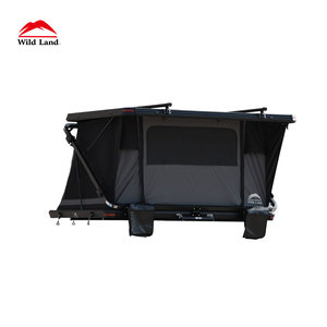 Terre sauvage nouvelle structure de gaz automatique en forme de Z coque dure pour le <span class=keywords><strong>camping</strong></span> avec un espace spacieux adapté pour 2 ~ 3 personnes tente de toit de voiture - Product Image 3