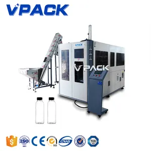 VPACK wholesale PET bottle 4 cavities molds blowing machine Full automatic plastic bottle manufacturing Blow molding machines