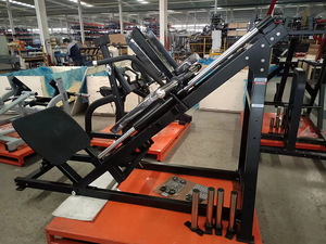 Máquina de prensa de piernas metálica Brightway para gimnasios comerciales, equipo de fitness al por mayor, máquina de entrenamiento <span class=keywords><strong>Hack</strong></span> Slide - Product Image 4