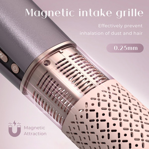 Lisseur de cheveux 3 en 1, utilisation à sec ou humide, ions négatifs, avec contrôle de la température, pour tous types de cheveux - Product Image 3