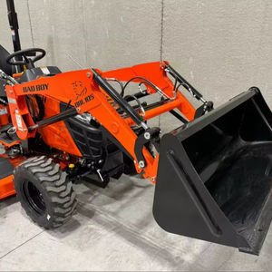 New Bad Boy 1025H 24 HP Diesel <b>Engine</b> Compact Wheel Tractor 4WD with Pump Front Loader Mid <b>Mount</b> Mower Farm Use - Product Image 2