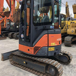 Mini-excavatrice sur chenilles Hitachi ZX30 d'occasion d'origine japonaise de 3 tonnes avec PLC et pompe hydraulique, inspection vidéo fournie - Product Image 2