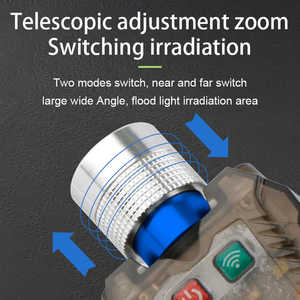 Mới Đa Chức Năng <span class=keywords><strong>Mini</strong></span> <span class=keywords><strong>LED</strong></span> Xách Tay USB Có Thể Sạc Lại <span class=keywords><strong>Keychain</strong></span> Ánh Sáng Ngoài Trời Làm Việc Ánh Sáng Với Tia <span class=keywords><strong>Laser</strong></span> Bấc Kính Thiên Văn Zoom - Product Image 3