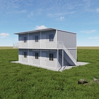 Nouvelle arrivée Maison modulaire Hobbit Intérieur marocain Maison conteneur détachable avec panneau sandwich pour bâtiment de bureaux