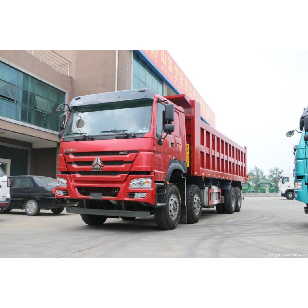 Подержанный сверхмощный самосвал Sinotruk 380hp 8x4, самосвал Sinotruck Howo 12 колесный самосвал для продажи