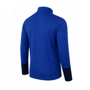 Haut d'entraînement de football pour homme à col zippé, manches longues, léger, vêtement de sport - Product Image 2