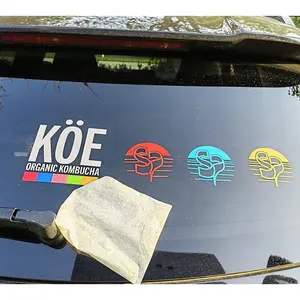 Yüksek kalite düşük fiyat özel logo uzun son UV dayanıklı su geçirmez temizle vinil araba çıkartmaları çıkartmalar
