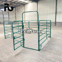 Panneaux de clôture pour chevaux portables et robustes de 12 pieds, panneaux de clôture ronds pour bétail, panneaux de clôture pour chevaux, vente chaude