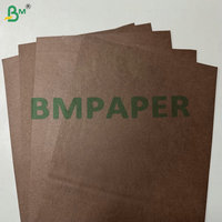 Feuilles de papier sulfurisé de qualité alimentaire, couleur café, résistantes à l'huile et à la graisse, 35 g/m², pour emballage de burgers, moules à muffins et emballage de sandwichs