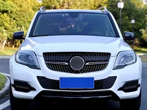 Rejilla de parachoques delantero estilo malla para capó de carreras, compatible con Mercedes-Benz GLK Clase X204 GLK260 GLK300 GLK350 (2013-2015) - Product Image 5