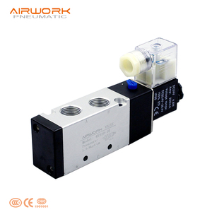 Pneumatische aluminium elektrische magneetventiel OEM voor luchtcompressor 4V310-10 - Product Image 2