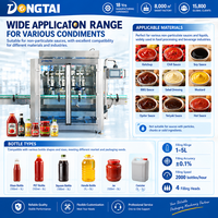 Machine de remplissage automatique de sauces 1-5L, machine de remplissage de confitures et de mayonnaise
