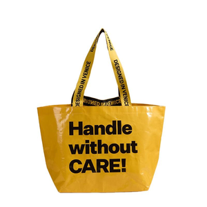 Sacs fourre-tout en PP tissé grande capacité, écologiques et durables, sacs à main personnalisables avec logo, sacs de courses imperméables - Product Image 1