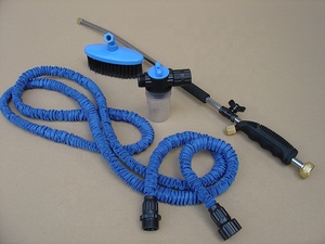 <span class=keywords><strong>Lancia</strong></span> Spruzzatrice Multiuso ad Alta Pressione per Pulizia Giardino e Lavaggio Auto con Spazzola e Pistola a Spruzzo - Product Image 5