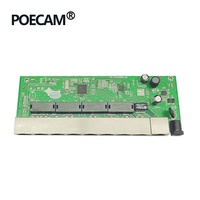 9 ports Poe Injecteur Commutateur commutateur Passif 24V3A Adaptateur Moyeu Caméra Ip AP Mini commutateur de réseau PCBA