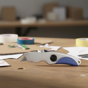 Cutter de sécurité Fervi avec lames de rechange incluses pour des tâches de découpe précises - Product Image 3