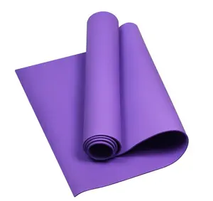 Hot Sale Non Slip Fitness Mat alta qualidade barato Shrink wrap elástico personalizado impresso logotipo eva ioga mats