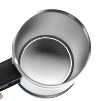 Gobelet industriel personnalisable réutilisable, verre à Sublimation en acier inoxydable, tasses de bière avec poignée, 1 pièce