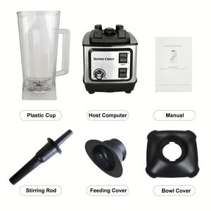 Venta de Fábrica: Licuadora 2 en 1 de Acero Inoxidable, 2.5L, Económica, para Cocina, Eléctrica, de Alta Resistencia, Mezcladora y Molinillo Silver Crest - Product Image 5