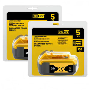 <span class=keywords><strong>Batería</strong></span> DeVote XR de <span class=keywords><strong>20V</strong></span> Personalizada de Alta Calidad, con una Capacidad de 5.0Ah - <span class=keywords><strong>6Ah</strong></span>, Compatible con Paquetes de Baterías para Herramientas Inalámbricas de <span class=keywords><strong>20V</strong></span> - Product Image 1
