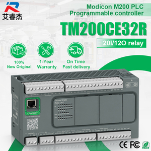 Nouveau contrôleur original TM200CE32R M200 20I/12O, relais Ethernet 220VAC, contrôleur de programmation PLC, module d'entrée/sortie TM200CE32R - Product Image 1