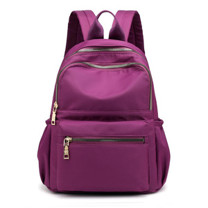Sac à dos d'étudiant personnalisé en nylon, sac à dos décontracté de petite taille, version coréenne simple, sac d'école pour étudiants, sac à dos de shopping - Product Image 4