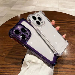 Clear <strong>Case</strong> <strong>for</strong> iPhone 15 14 Pro Max Slim <strong>Transparent</strong> Cover with TPU Bumper Acrylic Phone <strong>Case</strong> <strong>for</strong> iPhone 13 Pro Max 12 11 XR - Product Image 5