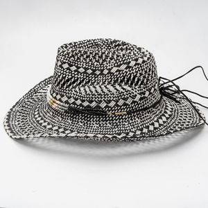 Sombrero de Paja Estilo Étnico, Tejido a Mano, Estilo Panamá, Vaquero, para Playa, Sol, Unisex, para Uso Diario, Fiestas y Actividades al Aire Libre, Superventas - Product Image 3