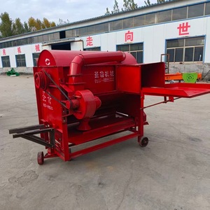 Machine à battre les céréales 1000 kg/h multifonctionnelle pour légumineuses, en acier au carbone, alimentée par moteur 380 V - Product Image 4