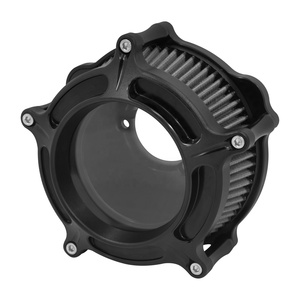 Filtre d'admission d'<span class=keywords><strong>air</strong></span> en aluminium pour moto Filtre gris pour Harley Softail Dyna Sportster Touring Road Glide Road King <span class=keywords><strong>Fatboy</strong></span> - Product Image 1