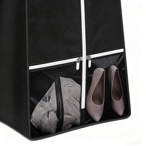 Heavy-Duty Nonwoven Bridal Gown <b>Cover</b> - Foldable Handheld Dust Bag for Long Train Wedding Dresses - Product Image 2