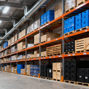 Grosir rak penyimpanan baja tugas berat sistem Racking palet untuk gudang logistik - Product Image 4