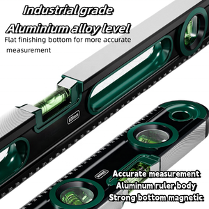 Niveau à bulle magnétique mini de qualité industrielle pour la décoration intérieure, anti-chute, haute qualité, directement de l'usine - Product Image 2