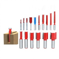 Tête de coupe en carbure pour couteau droit à bord simple/double, 1/4 de pouce, 1/2 de pouce, pour machine à fraiser le bois, peinture en aérosol