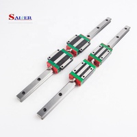 Haute qualité Hiwin HGR15 HGR20 HGR25 Rail de guidage linéaire Rail linéaire roulement de bloc linéaire pour Machine CNC