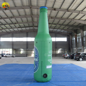 Tùy chỉnh quảng cáo khổng lồ <span class=keywords><strong>Inflatable</strong></span> rượu sâm banh chai bia bơm hơi mô hình - Product Image 2