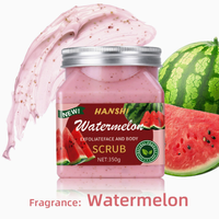 Gommage corporel au sucre et au sel fruité à la vitamine C 350 ml, acide kojique, exfolie, lubrifie la peau, nettoyage en profondeur, extrait de plantes, baume au sucre d'argan