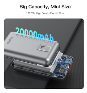 Yesido yp47 20000mAh 22.5W pd20w sạc nhanh LED hiển thị kỹ thuật số ngân hàng điện - Product Image 4
