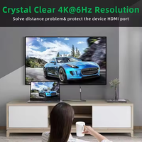Cantell 4K 60Hz USB C Extension Charge rapide et câble adaptateur de données audio vidéo