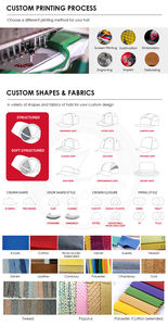 Casquette de baseball 5 panneaux brodée de lettres colorées, visière arc-en-ciel, snapback personnalisé, casquette patchwork pour femme - Product Image 4