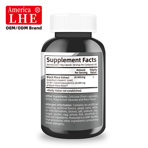 อาหารเสริมรากมาคาคุณภาพสูง ช่วยเสริมสร้างความแข็งแรงของผู้ชายตามธรรมชาติ ปราศจากกลูเตน แคปซูลรากมาคา ยาขยายขนาดอวัยวะเพศชาย - Product Image 6